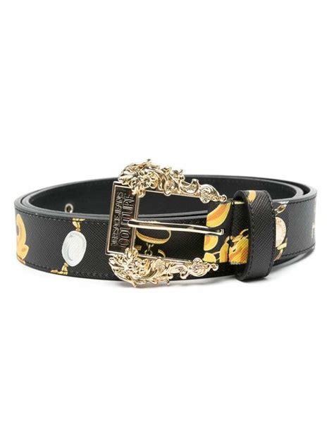 versace jeans couture belts|versace swarovski belt.